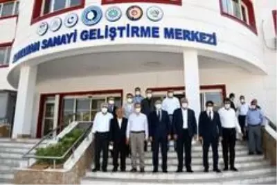 Vali Çuhadar, ASGEM'deki atölyeleri gezdi Vali Çuhadar, ASGEM'deki atölyeleri gezdi