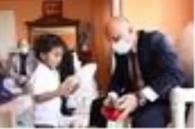 Vali Varol'dan gazilere ziyaret Vali Varol'dan gazilere ziyaret