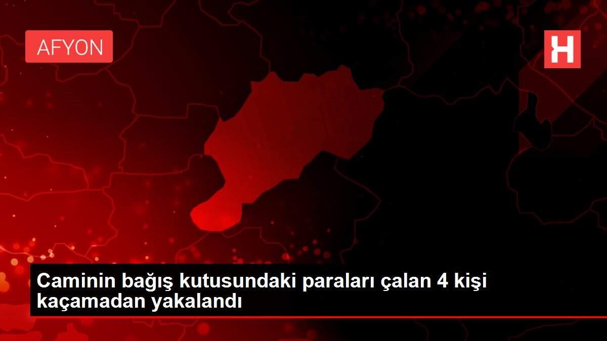 Caminin bağış kutusundaki paraları çalan 4 kişi kaçamadan yakalandı Caminin bağış kutusundaki paraları çalan 4 kişi kaçamadan yakalandı