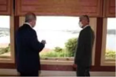 Cumhurbaşkanı Erdoğan, Kosova Cumhurbaşkanı ile bir araya geldi (1) Cumhurbaşkanı Erdoğan, Kosova Cumhurbaşkanı ile bir araya geldi (1)