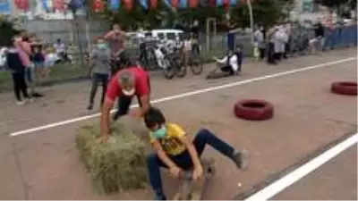 'Hayde Trabzon hareket zamanı' etkinliğinde renkli görüntüler 'Hayde Trabzon hareket zamanı' etkinliğinde renkli görüntüler