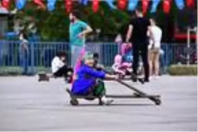 'Hayde Trabzon Hareket Zamanı' etkinliğinde, 'bilyali tornet' heyecanı 'Hayde Trabzon Hareket Zamanı' etkinliğinde, 'bilyali tornet' heyecanı