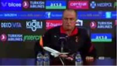 Medipol Başakşehir - Galatasaray maçının ardından - Fatih Terim (1) Medipol Başakşehir - Galatasaray maçının ardından - Fatih Terim (1)