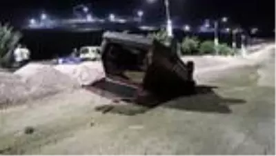 Otomobil devrildi: 1 yaralı Otomobil devrildi: 1 yaralı