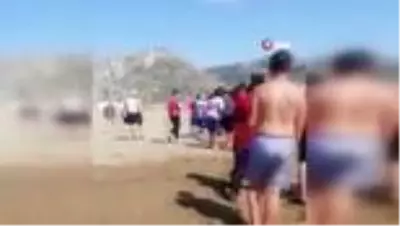 Rip akıntısına kapıldı, boğulmaktan son anda kurtarıldı