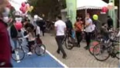 Sultangazi'de pedallar sağlıklı yaşam için çevrildi Sultangazi'de pedallar sağlıklı yaşam için çevrildi