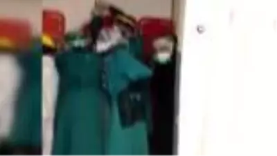 Acil serviste dehşete düşüren görüntü. Acil serviste dehşete düşüren görüntü.