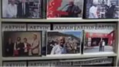 Artvinli yazar evini fotoğraf müzesine çevirdi Artvinli yazar evini fotoğraf müzesine çevirdi