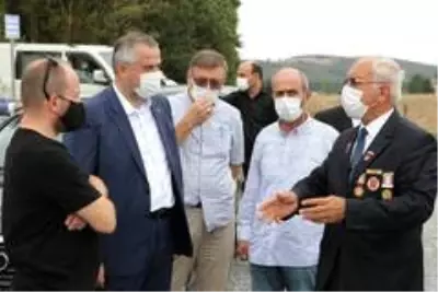 Bafra'da sathi kaplama çalışması Bafra'da sathi kaplama çalışması