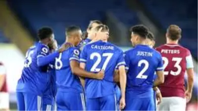 Burnley'yi 4-2 yenen Leicester City, Premier Lig'in zirvesine yerleşti Burnley'yi 4-2 yenen Leicester City, Premier Lig'in zirvesine yerleşti