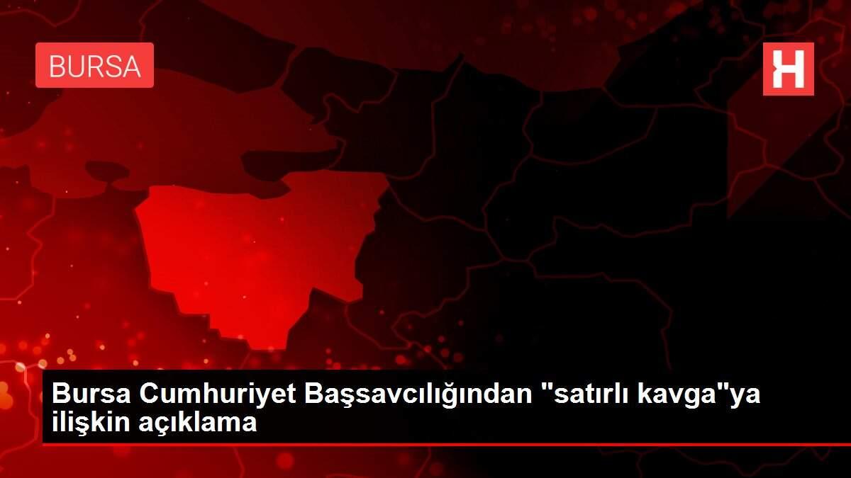 Bursa Cumhuriyet Başsavcılığından Bursa Cumhuriyet Başsavcılığından