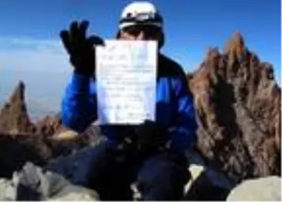Dağcılardan Erciyes Dağı'na Gaziler Günü tırmanışı Dağcılardan Erciyes Dağı'na Gaziler Günü tırmanışı