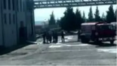 Ergene'de fabrikada çıkan yangın söndürüldü Ergene'de fabrikada çıkan yangın söndürüldü