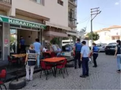 Germencik'te Korona virüs denetimi Germencik'te Korona virüs denetimi