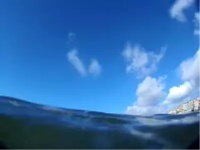 Habercilikte bir ilk...Haliç su altı kamerası ile görüntülendi Habercilikte bir ilk...Haliç su altı kamerası ile görüntülendi