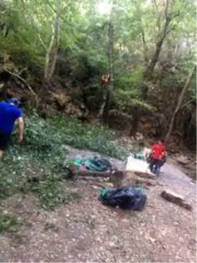 Kampçıların üzerine ağaç devrildi: 1'i ağır 4 yaralı Kampçıların üzerine ağaç devrildi: 1'i ağır 4 yaralı
