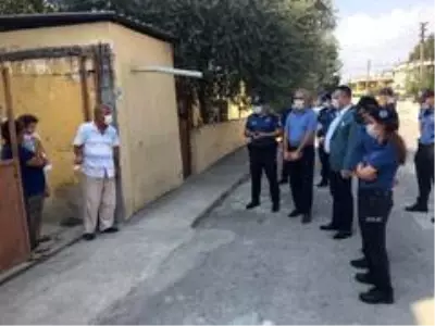 Kaymakam Otcu, evde izole olanları denetledi Kaymakam Otcu, evde izole olanları denetledi