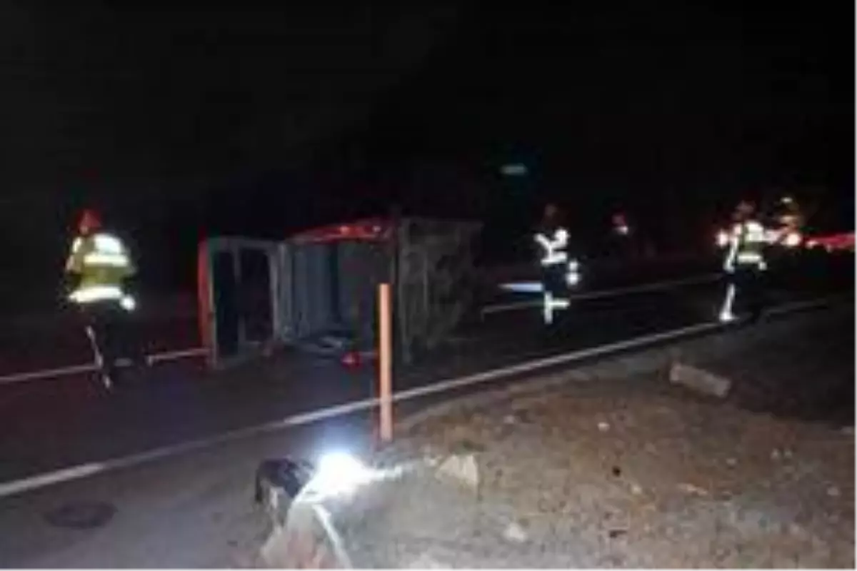 Kontrolden çıkan araç takla attı: 2 yaralı