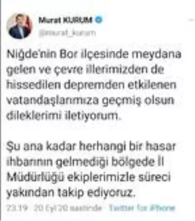 Niğde'de 5.1 büyüklüğünde deprem (4) Niğde'de 5.1 büyüklüğünde deprem (4)