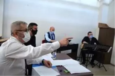 Orkestrada sınav heyecanı Orkestrada sınav heyecanı