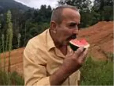 Rize?de teyze-yeğen, komşularına inat çekirdekten karpuz yetiştirdi Rize?de teyze-yeğen, komşularına inat çekirdekten karpuz yetiştirdi