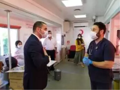 Sultanhisar'da kan bağışı kampanyası düzenlendi Sultanhisar'da kan bağışı kampanyası düzenlendi