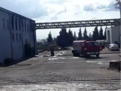 Tekirdağ'da tekstil fabrikasında patlama Tekirdağ'da tekstil fabrikasında patlama