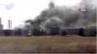 Tekirdağ'da tekstil fabrikasında patlama Tekirdağ'da tekstil fabrikasında patlama