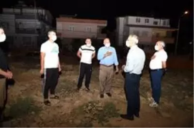 Bozdoğan'dan gece mesaisi Bozdoğan'dan gece mesaisi