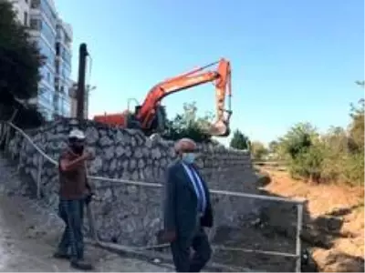 Cehennemağzı Mağaraları'na otopark çalışmaları sürüyor Cehennemağzı Mağaraları'na otopark çalışmaları sürüyor