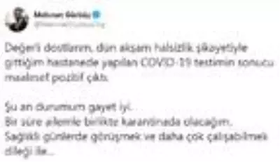 Elbistan Belediye Başkanı koronavirüse yakalandı Elbistan Belediye Başkanı koronavirüse yakalandı