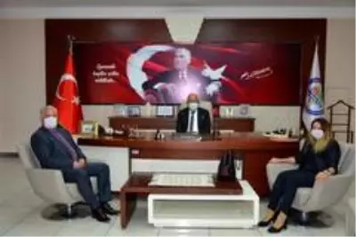 Posbıyık MHP yönetimine başarılar diledi Posbıyık MHP yönetimine başarılar diledi