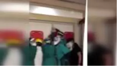 Sağlık Bakanı Koca: 'Şiddetin ihtimali bile olmamalı' Sağlık Bakanı Koca: 'Şiddetin ihtimali bile olmamalı'