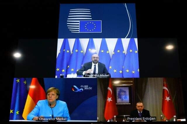 Son Dakika! Cumhurbaşkanı Erdoğan'ın katıldığı üçlü Doğu Akdeniz zirvesinden Yunanistan mesajı çıktı Son Dakika! Cumhurbaşkanı Erdoğan'ın katıldığı üçlü Doğu Akdeniz zirvesinden Yunanistan mesajı çıktı