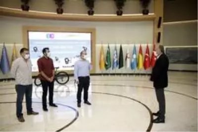 Sürdürülebilir Kent İçi Hareketlilik Projesinin ödül töreni yapıldı Sürdürülebilir Kent İçi Hareketlilik Projesinin ödül töreni yapıldı