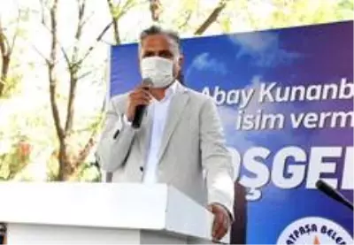 Abay Kunanbayoğlu adı Muratpaşa'da yaşayacak Abay Kunanbayoğlu adı Muratpaşa'da yaşayacak