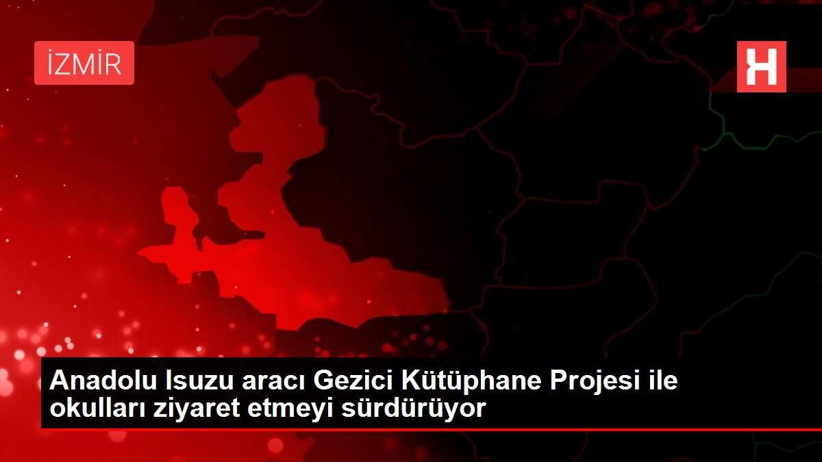Anadolu Isuzu aracı Gezici Kütüphane Projesi ile okulları ziyaret etmeyi sürdürüyor