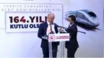 Son dakika haberi... Bakan Karaismailoğlu TCDD'nin 164. kuruluş yıl dönümü etkinliğinde konuştu Son dakika haberi... Bakan Karaismailoğlu TCDD'nin 164. kuruluş yıl dönümü etkinliğinde konuştu