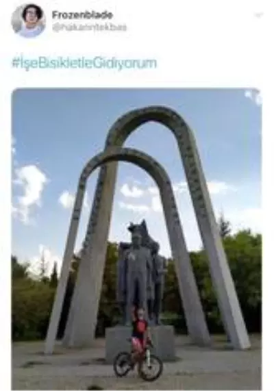Başkentliler sıfır emisyon için pedal çevirdi Başkentliler sıfır emisyon için pedal çevirdi