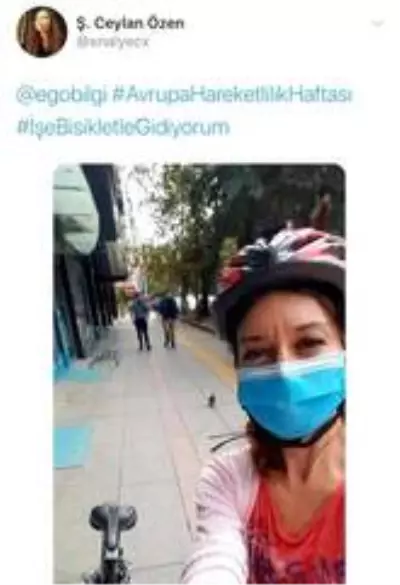 Başkentliler sıfır emisyon için pedal çevirdi Başkentliler sıfır emisyon için pedal çevirdi