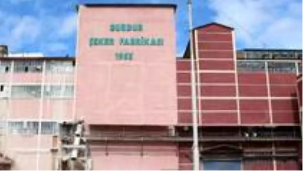 Burdur Şeker Fabrikası 65 yaşında