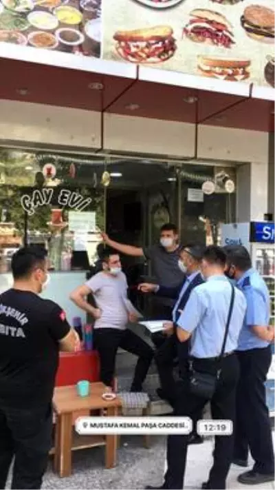 Çay Ocağı İşleten Esnafa Covid-19 Tedbirleri Uyarısı Çay Ocağı İşleten Esnafa Covid-19 Tedbirleri Uyarısı