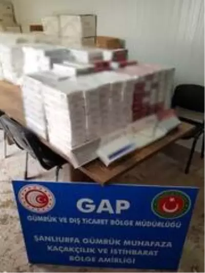 Ceylanpınar Gümrük Kapısı'nda 37 bin 500 paket kaçak sigara ele geçirildi Ceylanpınar Gümrük Kapısı'nda 37 bin 500 paket kaçak sigara ele geçirildi