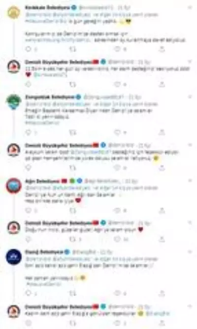 Denizli Büyükşehir Belediyesine kanka desteği Denizli Büyükşehir Belediyesine kanka desteği