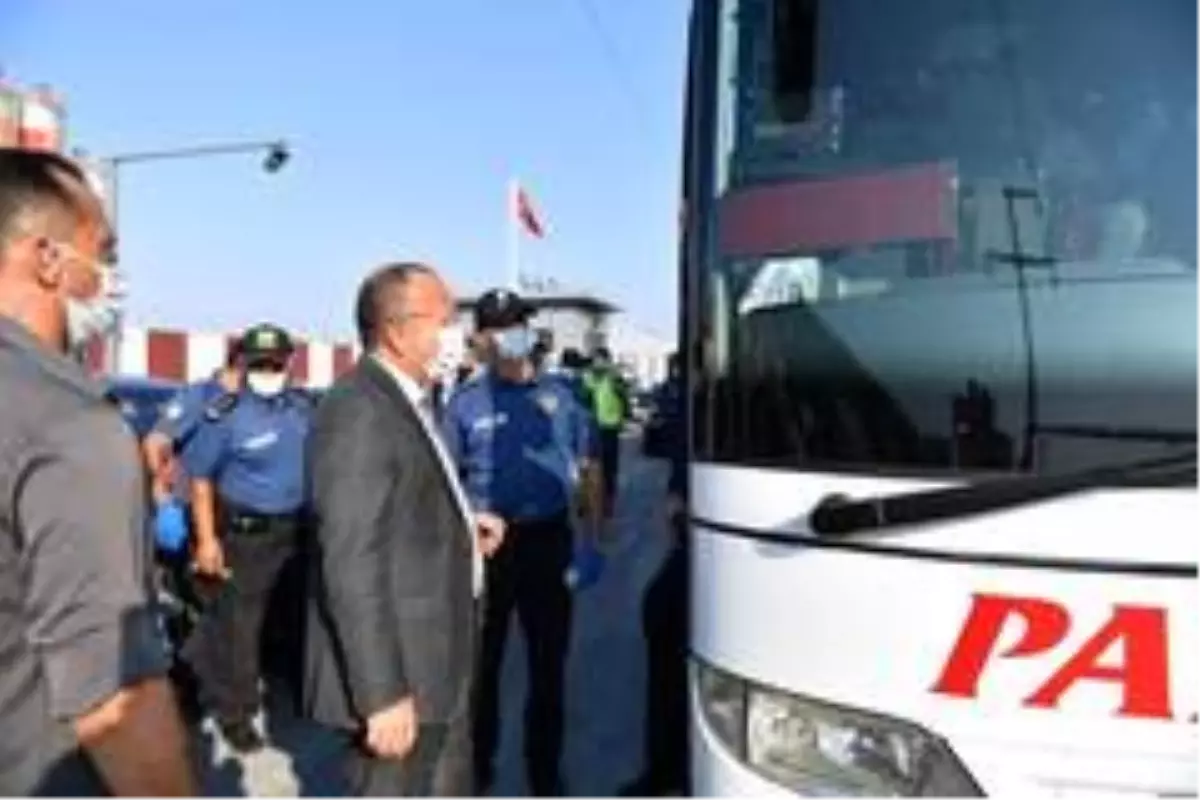 Denizli Valisi Ali Fuat Atik denetimlerine devam ediyor