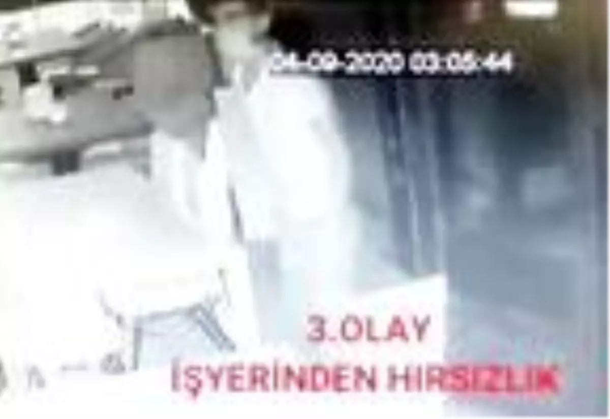 Son dakika haber | Ev ve iş yerinden hırsızlık şüphelisi kameradan belirlenip, yakalandı