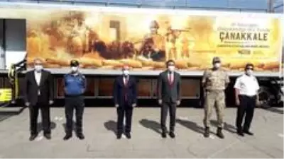 Son dakika haberleri... Kars'ta Çanakkale Savaşları Mobil Müzesi sergilendi Son dakika haberleri... Kars'ta Çanakkale Savaşları Mobil Müzesi sergilendi