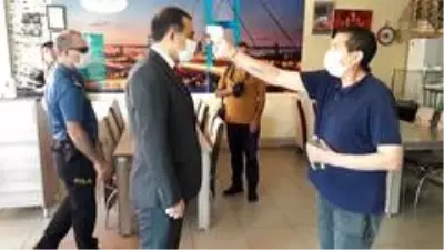 Vali Öksüz'den Covid-19 denetimi Vali Öksüz'den Covid-19 denetimi