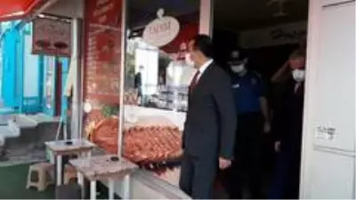 Vali Öksüz'den Covid-19 denetimi Vali Öksüz'den Covid-19 denetimi
