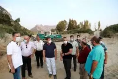 Kocadere'de temizlik çalışması sona erdi